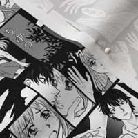 Shoujo Manga Black 1/2 Size