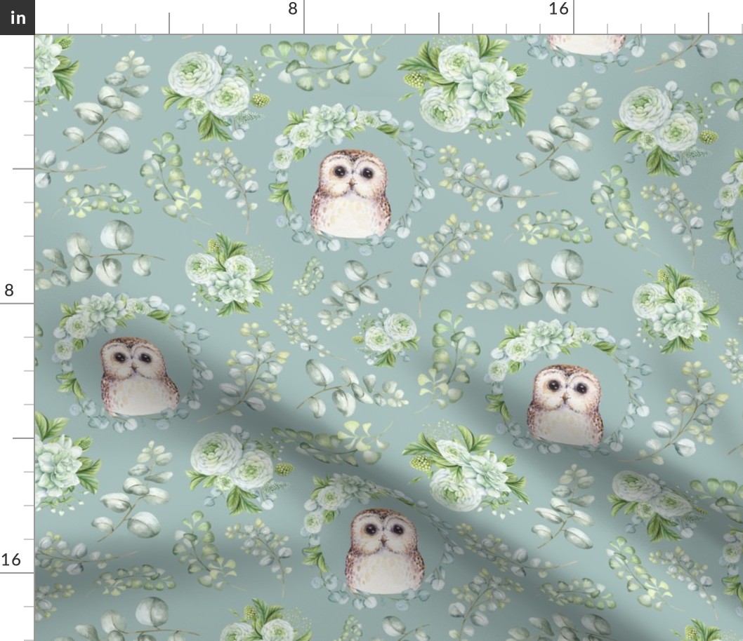 eucalyptus owl mint