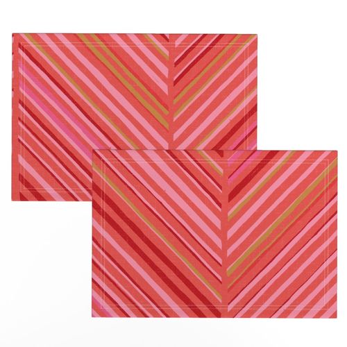 Papercut Herringbone M+M Goji by Friztin