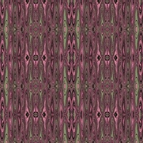 DSC24  - Small - Surreal Dreams in Pink and Olive-Grey