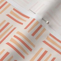 Playful lines in orange and beige  ©designsbyroochita