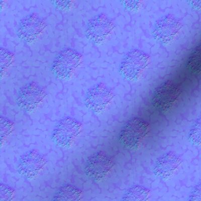 DPD1 - Fluffy Bohemian Polka Dots in Lavender