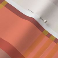 Madras in orange aubergine