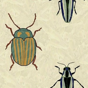 Retro Bugs (sepia) (large)