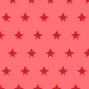 Red Stars Fabric, Wallpaper and Home Decor | Spoonflower