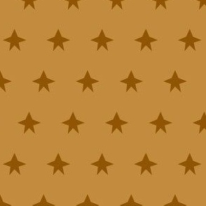 Brown stars on brown background