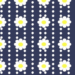 Polka Dots with flower 4