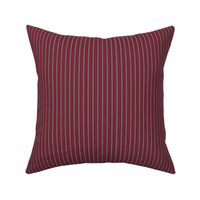 Grey and Ruby Stripe 2 - Medium