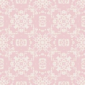 Boho Tiles - Light Pink / Medium