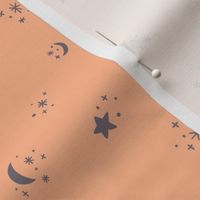 Pastel Night Sky -orange 