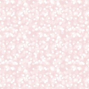 Small Sparkly Bokeh Pattern - Rosewater Color