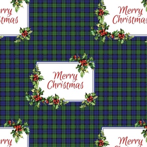 Merry Tartan Christmas blackwatch