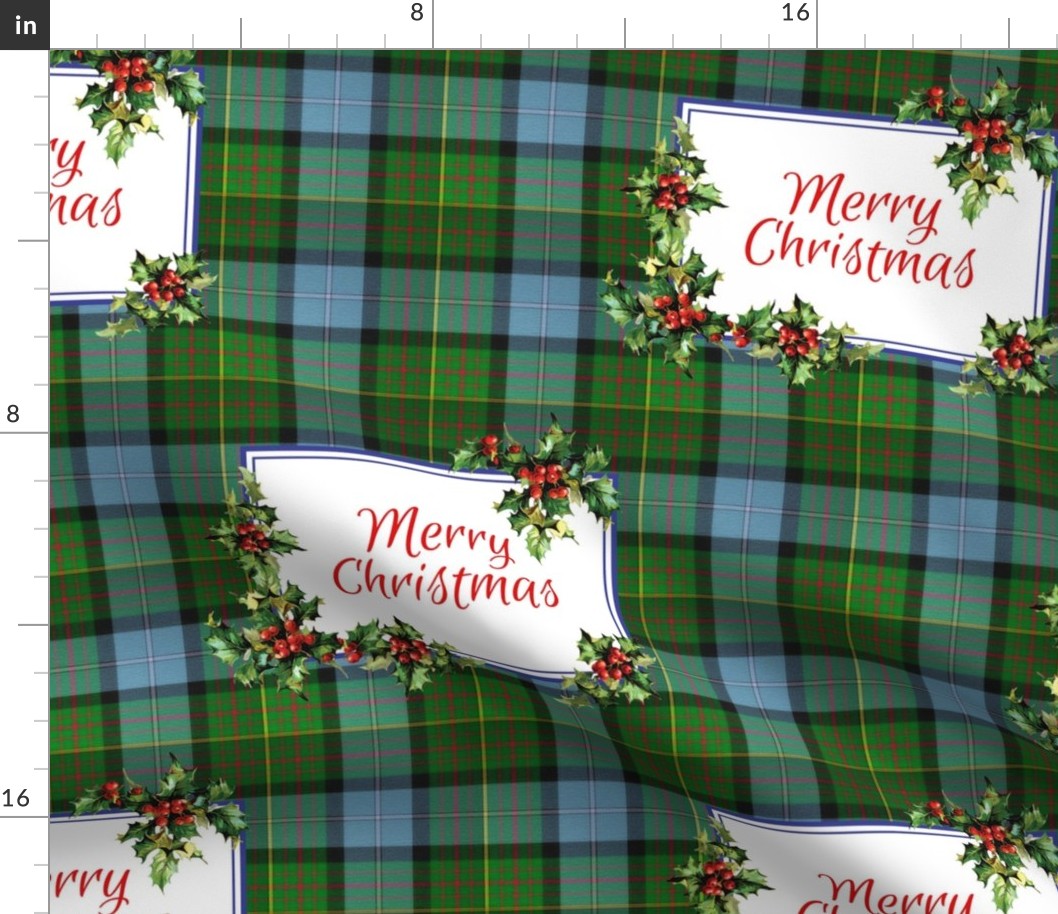 Merry Tartan Christmas caledonian