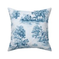 Tally Ho Girl Equestrian Fox Hunt in Blue