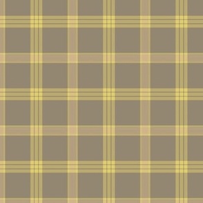 twill plaid_grey-maize