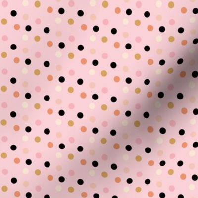 Multi Pink Halloween Dots