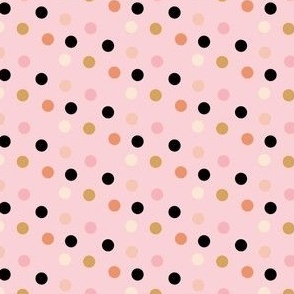 Multi Pink Halloween Dots