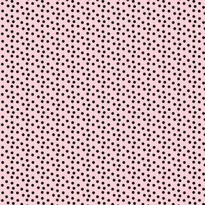 Pink Black Dots