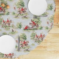 Tally Ho Horse Fox Hunt Toile