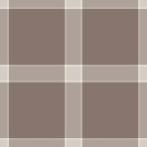 twill plaid_cocoa-beige