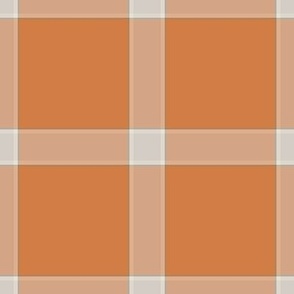 twill plaid_paprika-orange