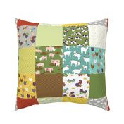 Friendly Farm Cheater Quilt Style 1