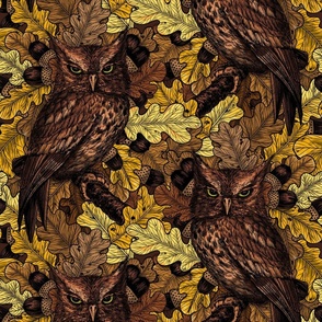 Autumn owls