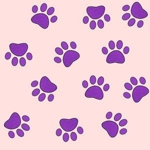 paws in pink