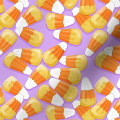 Candy corn pastel 6x6