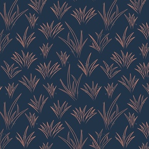 tall grass, meadow, navy, enchanted, woodland, magic, bewitched meadow (dark version)