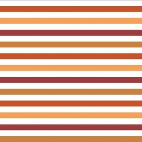 SMALL autumn stripes fabric - farmhouse fall fabric, fall vibes, pumpkin spice stripe