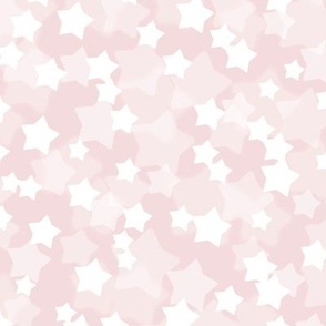 Starry Bokeh Pattern - Rosewater Color