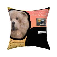 Chow Chow Head-Rest Pillow