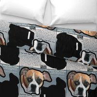 Boxer Dog Head Rest Pillow