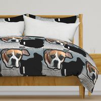 Boxer Dog Head Rest Pillow