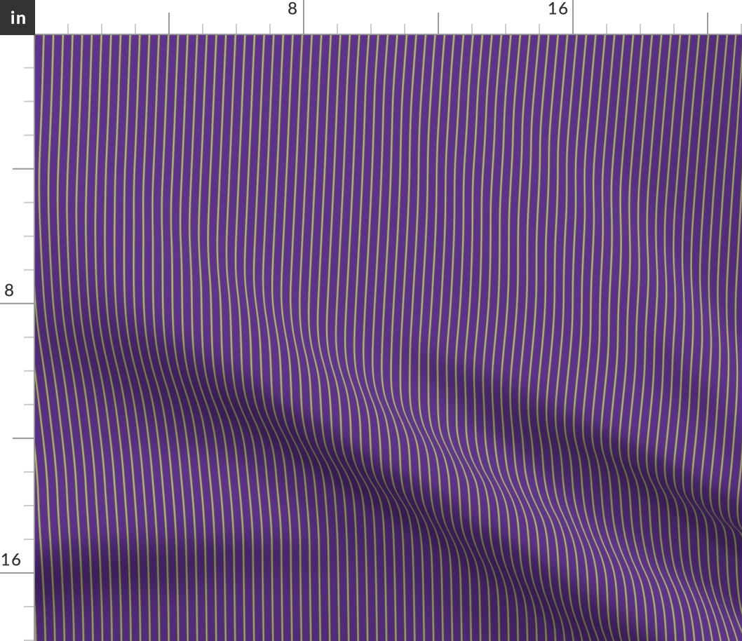Pinstripe Dreams: Purple & Lime (1/4 in spacing)
