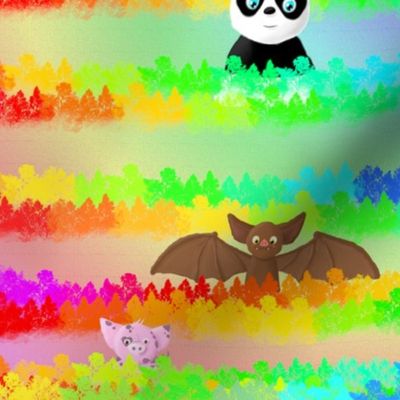 Play Mat Rainbow Animal Seek and Find2