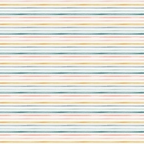 (micro scale) Summer Stripes - Starfish Coordinate Stripes - C21
