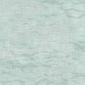 Shibori Linen in Sea Mist | Arashi shibori linen pattern, coordinate fabric for the block printed stars and moons collection in eucalyptus green blue gray.