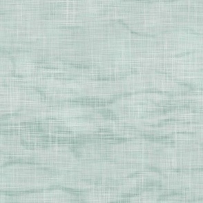 Shibori Linen in Sea Mist (large scale) | Arashi shibori linen pattern, coordinate fabric for the block printed stars and moons collection in eucalyptus green blue gray.