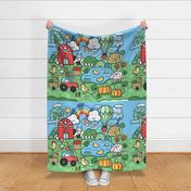 Farm play mat