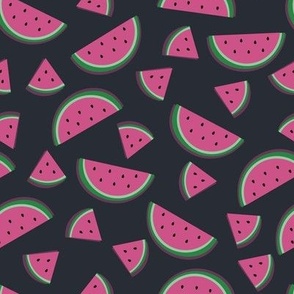 Watermelon Time // Normal Scale // Black Background // 