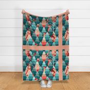 Hide and seek in the forest / Playmat 42"x36" full yard