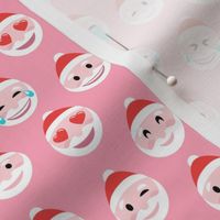 Santa Emojis - pink - LAD21
