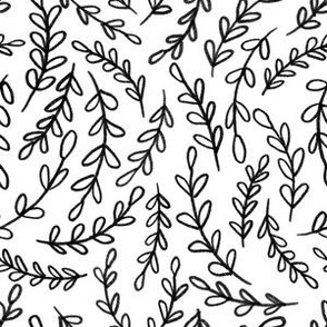 Scribble Leaves