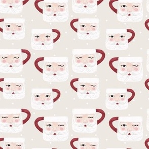 Santa mug mini