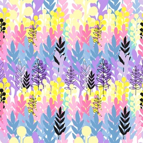 Rainbow Forest Floral
