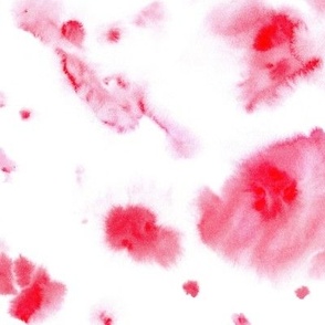 Carmine watercolor dreams - ethereal painted texture - abstract watercolour stains a422-1