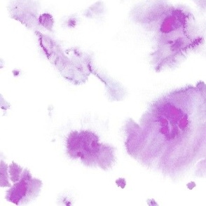 Orchid violet watercolor dreams - ethereal painted texture - abstract watercolour stains a422-9