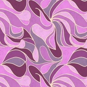 1970s purple swirls